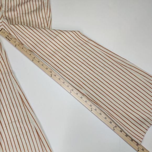 Anthropologie Striped Flare Pants Size 30 NWT - Picture 11 of 12